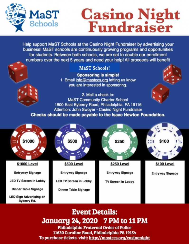 Casino Night MaST Community Charter School